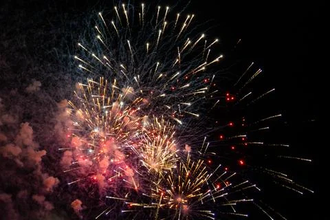 Fireworks in the Sky Stock Photos