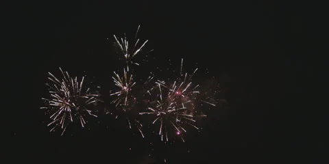 Fireworks Slow motion 2014 0A 02mov Stock Footage 40030889