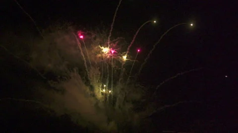 Fireworks slowmotion 3 Stock Footage 29156270