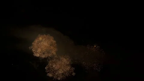 Fireworks Slowmotion Stock Footage 342236436