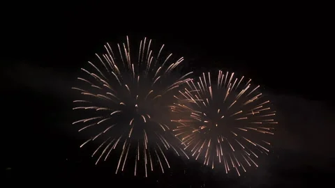Fireworks Slowmotion Stock Footage 342236832