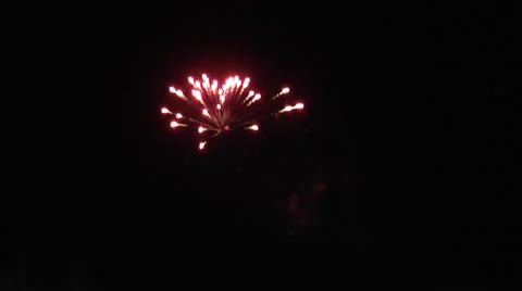 Fireworks, sound Stock Footage 30395212