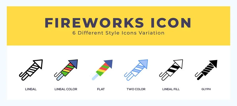 Fireworks symbol. logo. icon vector illustration. Stock Illustration