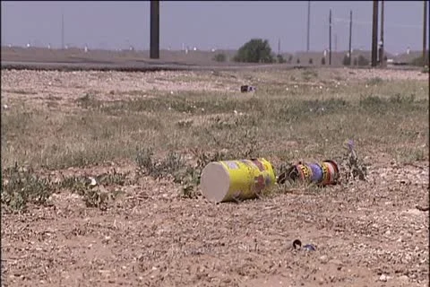 Fireworks trash 6 Stock Footage 11319707