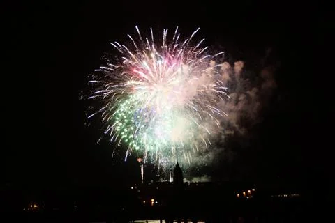 Fireworks v Stock Photos