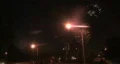 Fireworks Viewed From A Car 2 HD Footage
