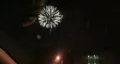 Fireworks Viewed From A Car 6 HD Footage