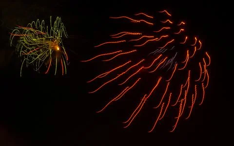 Fireworks0 Stock Photos