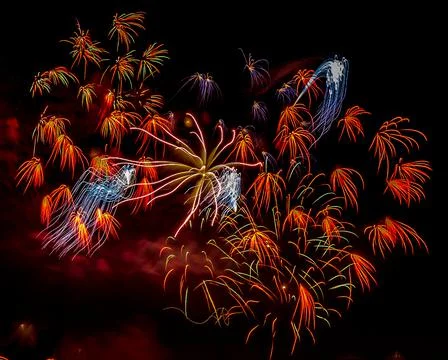 Fireworks0 Stock Photos