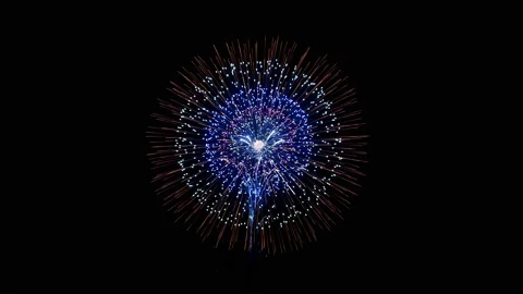Fireworks4k24fps00000352 Stock Footage 147727767