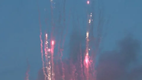 Fireworks(HD) Stock Footage 7732748