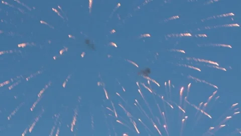 Fireworks(HD) Stock Footage 7732764