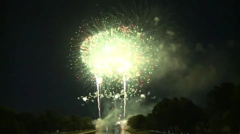 FireworksWashingtonRT2 Stock Footage 46339660