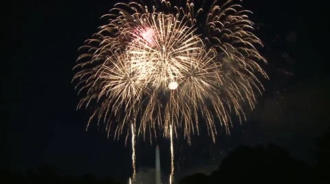 FireworksWashingtonRT5 Stock Footage 46339688