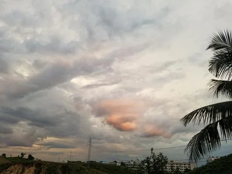 Firey Cloud Stock Photos