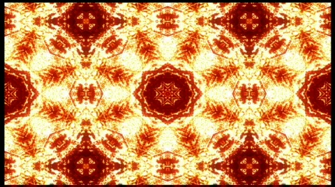 Firey Kaleidoscope Loopable Background HD720 스톡 동영상 491195