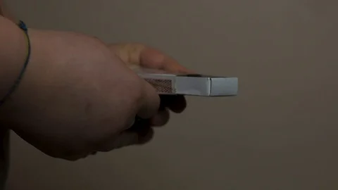 Firing a Match Video stock 127002068