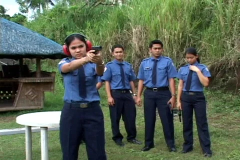 Firing range  Stock Footage 146830