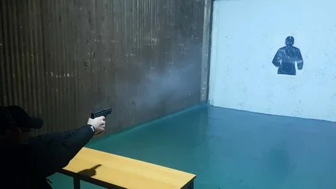 Firing range session Stock-Footage 82318417