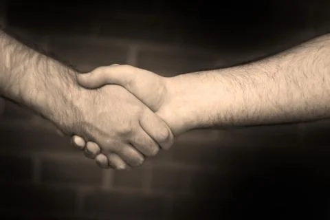 Firm Handshake Stock Photos