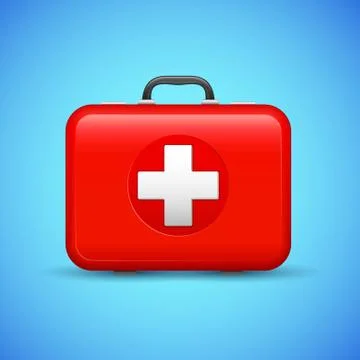 First Aid Box Illustrazione stock
