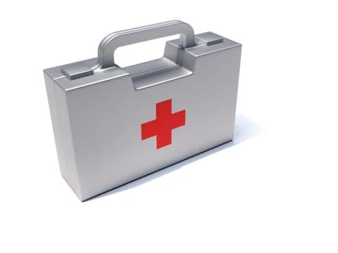 First aid box Stock Illustration
