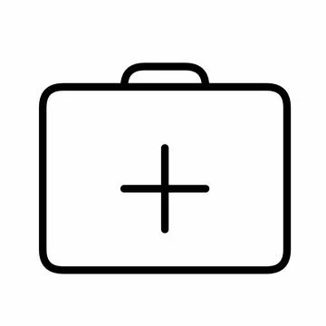 First aid box Stock Illustration