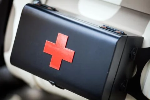 First aid box Stock Photos