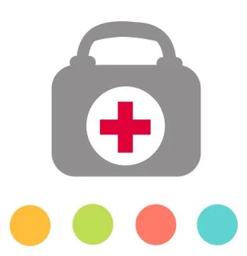 First aid case Stock Illustration