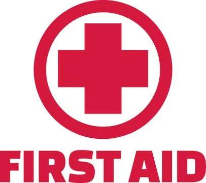 First aid cross Stock Illustration