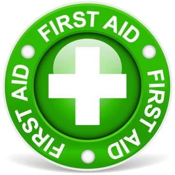 First Aid Green Stock Illustration