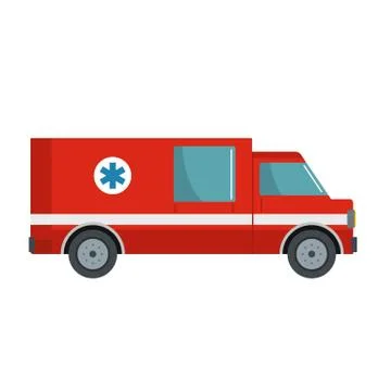 First aid icon, flat style 스톡 일러스트