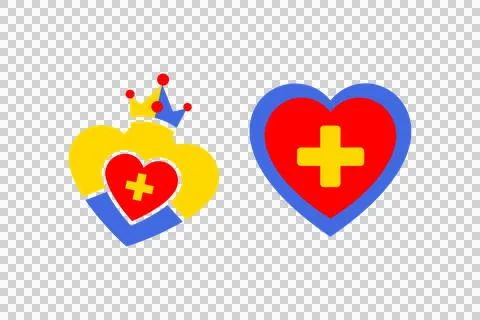 First aid icon set Stockillustratie