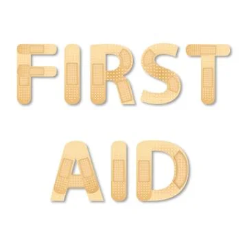 First aid Illustrazione stock
