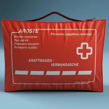 First aid kit 3D Model