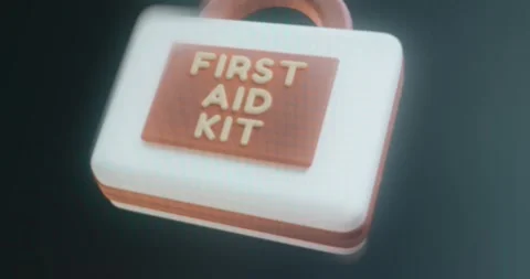 First Aid Kit in case of emergency Vídeos de archivo 314501135