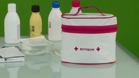 First aid kit Stock Footage 54807610