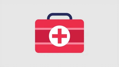 First Aid Kit Stock Footage 205047966