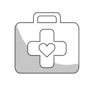 First aid kit icon image イラスト素材