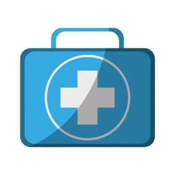First aid kit icon image Stock Illustration