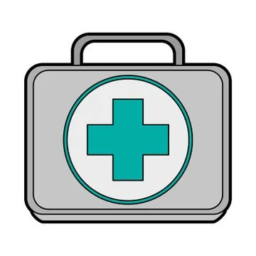 First aid kit icon image 스톡 일러스트