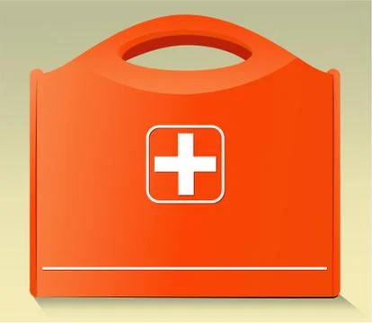 First Aid Kit Stock Illustration
