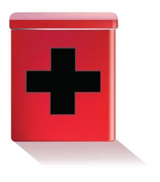 First Aid Kit Stock Illustration