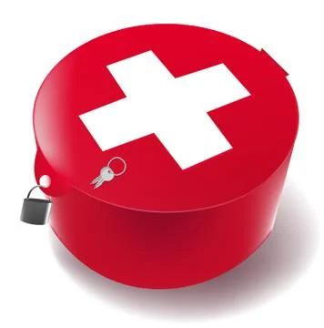 First Aid Kit Stock Illustration