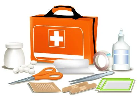 First Aid Kit Illustrazione stock