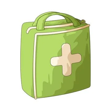 First Aid Kit illustration Stock Illustration