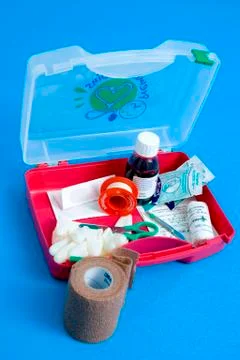 First aid kit Stock Photos