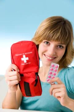 First aid kit Stock Photos