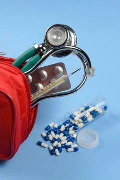 First aid kit Stock Photos