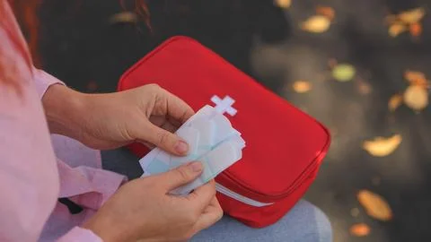 First aid kit Stock Photos